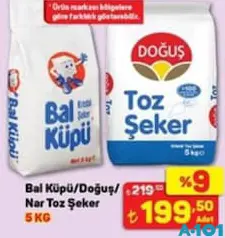 BALKÜPÜ/DOĞUŞ/NAR TOZ ŞEKER 5 KG BALKÜPÜ/DOĞUŞ/NAR TOZ ŞEKER 5 KG